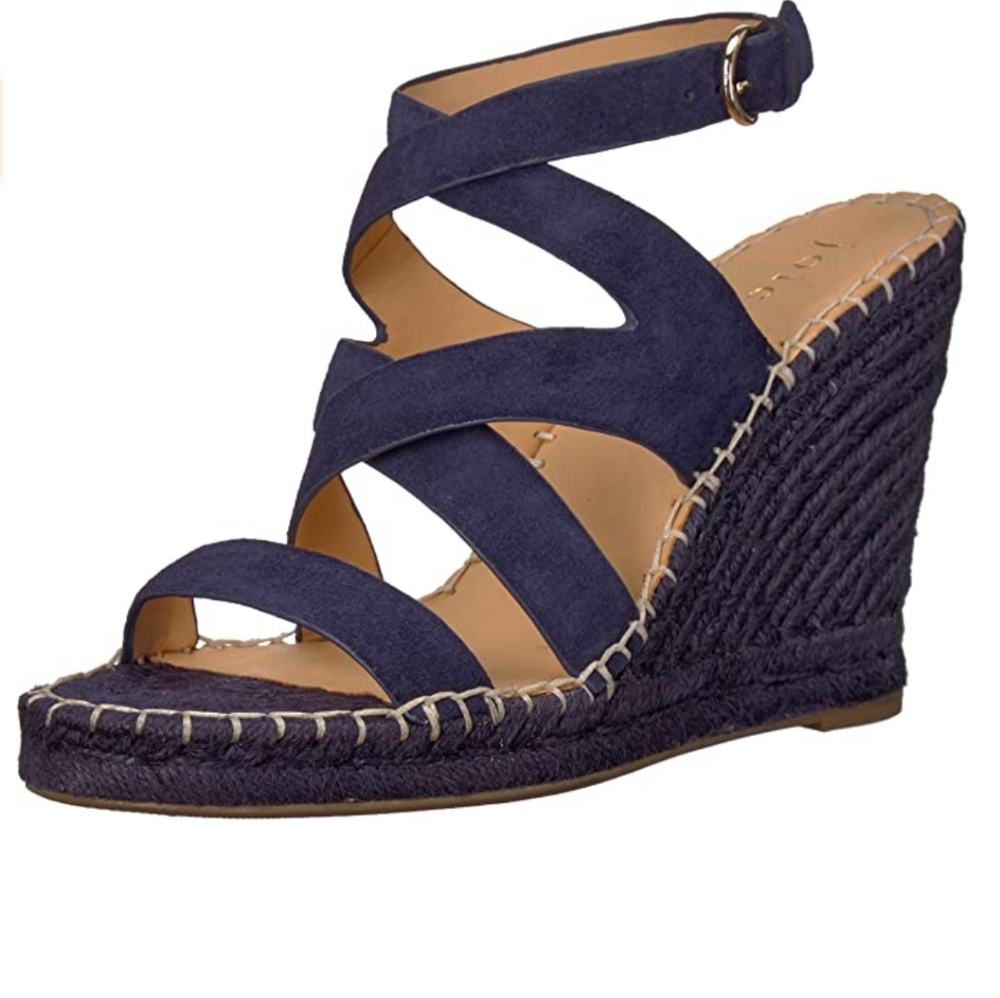 Joie Navy Espadrilles